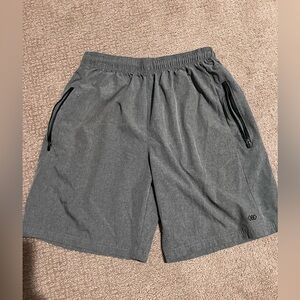 Legends Men's Athletic Shorts in Charcoal Gray